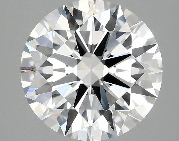 2.53 Carat Round Shaped Ideal Cut VVS2 IGI Certified Lab Grown Diamond