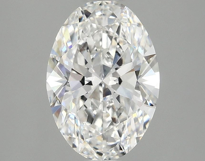 1.85 Carat Oval Shaped Ideal Cut VVS2 IGI Certified Lab Grown Diamond