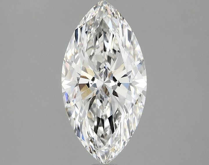 1.94 Carat Marquise Shaped Ideal Cut VVS2 IGI Certified Lab Grown Diamond