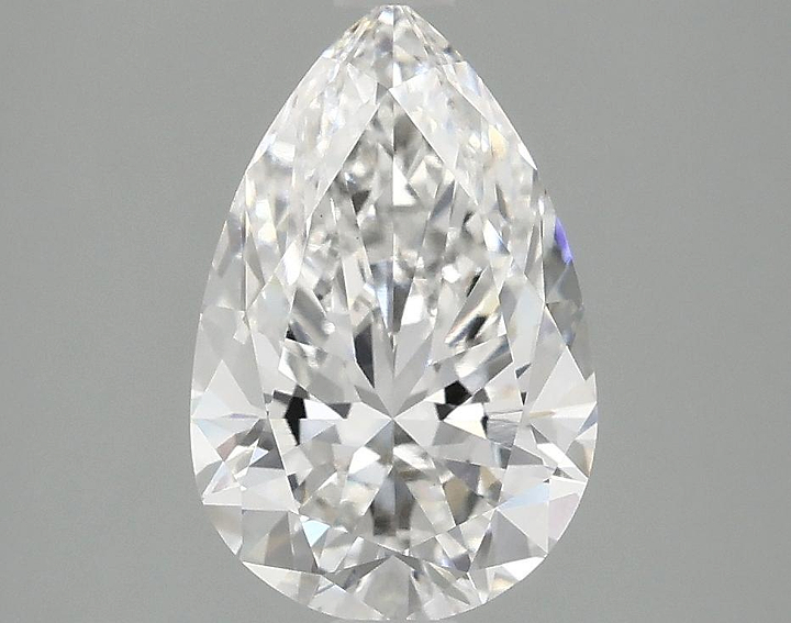 2.1 Carat Pear Shaped Ideal Cut VS1 IGI Certified Lab Grown Diamond