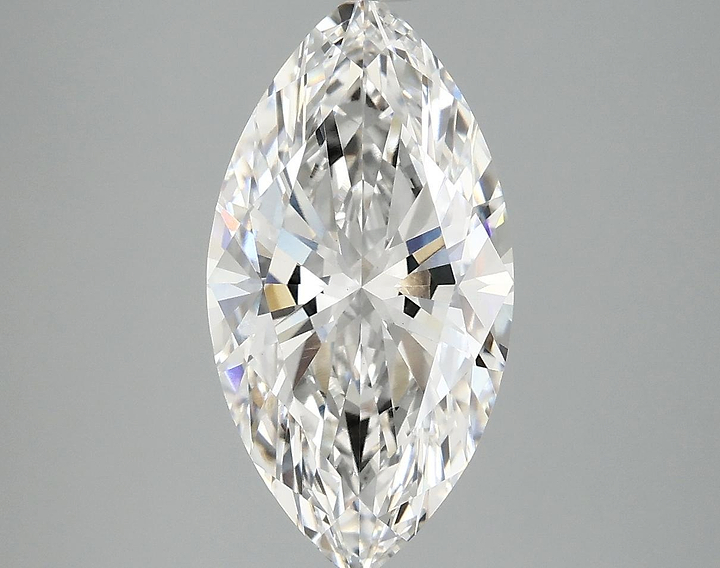 3.1 Carat Marquise Shaped Ideal Cut VVS2 IGI Certified Lab Grown Diamond