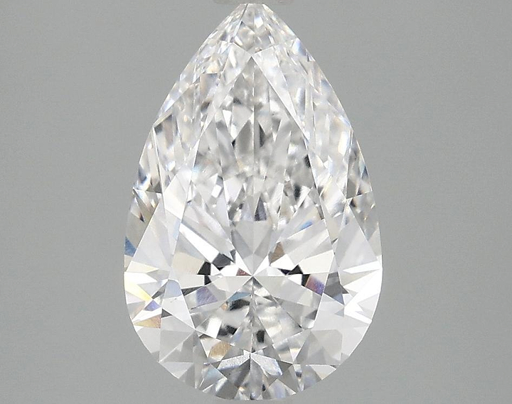 1.97 Carat Pear Shaped Ideal Cut VVS2 IGI Certified Lab Grown Diamond