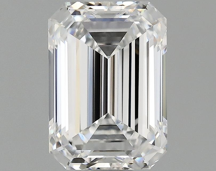0.97 Carat Emerald Shaped Ideal Cut VVS2 IGI Certified Lab Grown Diamond