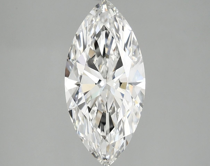 2.5 Carat Marquise Shaped Excellent Cut VS1 IGI Certified Lab Grown Diamond