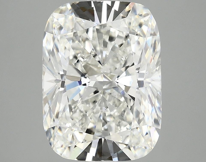 4.09 Carat Cushion Shaped Excellent Cut VVS2 IGI Certified Lab Grown Diamond