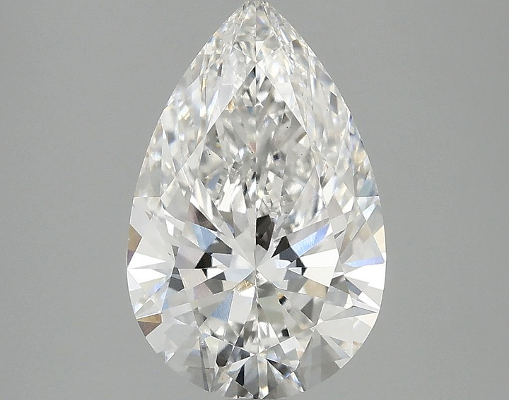 2.51 Carat Pear Shaped Ideal Cut VS1 IGI Certified Lab Grown Diamond