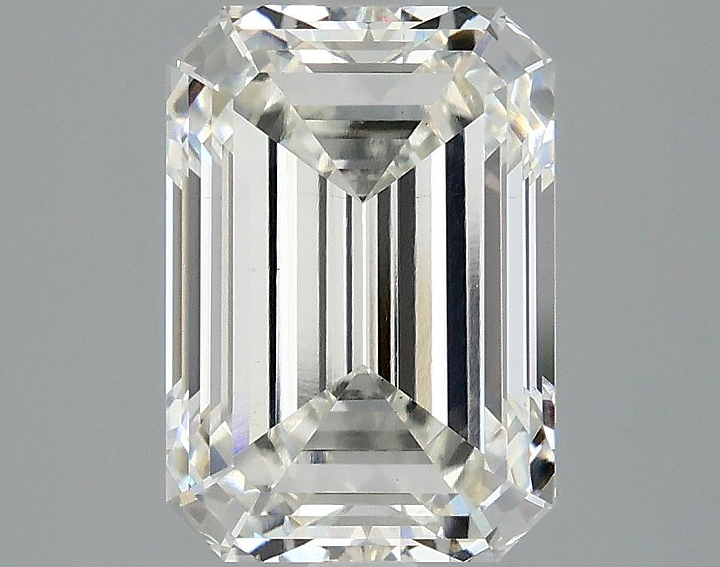 3.09 Carat Emerald Shaped Ideal Cut VS1 IGI Certified Lab Grown Diamond