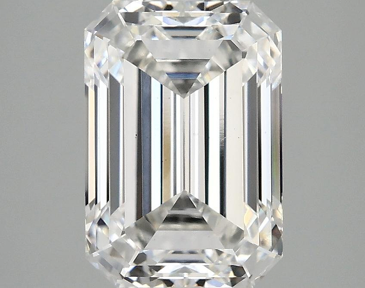 2.93 Carat Emerald Shaped Ideal Cut VS2 IGI Certified Lab Grown Diamond