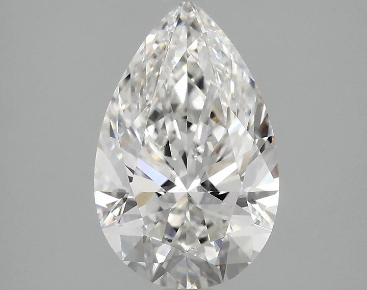 2.21 Carat Pear Shaped Ideal Cut VVS2 IGI Certified Lab Grown Diamond