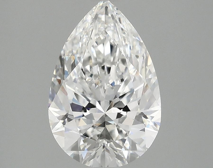 2.04 Carat Pear Shaped Excellent Cut VVS2 IGI Certified Lab Grown Diamond