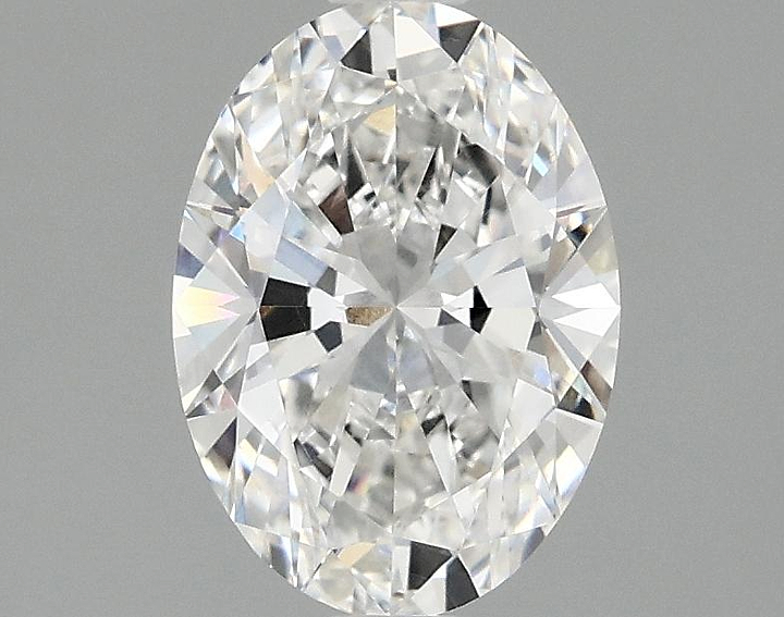 1.5 Carat Oval Shaped Ideal Cut VVS2 IGI Certified Lab Grown Diamond