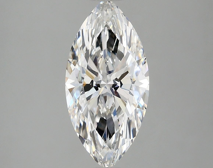 2.09 Carat Marquise Shaped Excellent Cut VVS2 IGI Certified Lab Grown Diamond