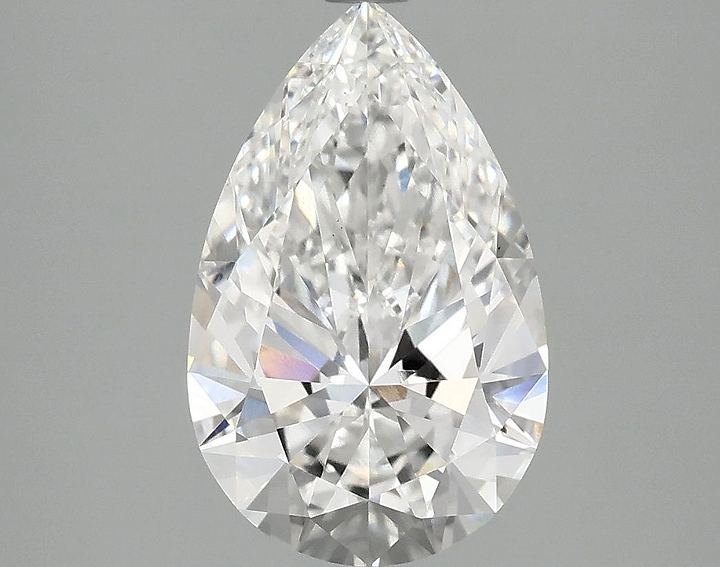 2.54 Carat Pear Shaped Ideal Cut VS1 IGI Certified Lab Grown Diamond