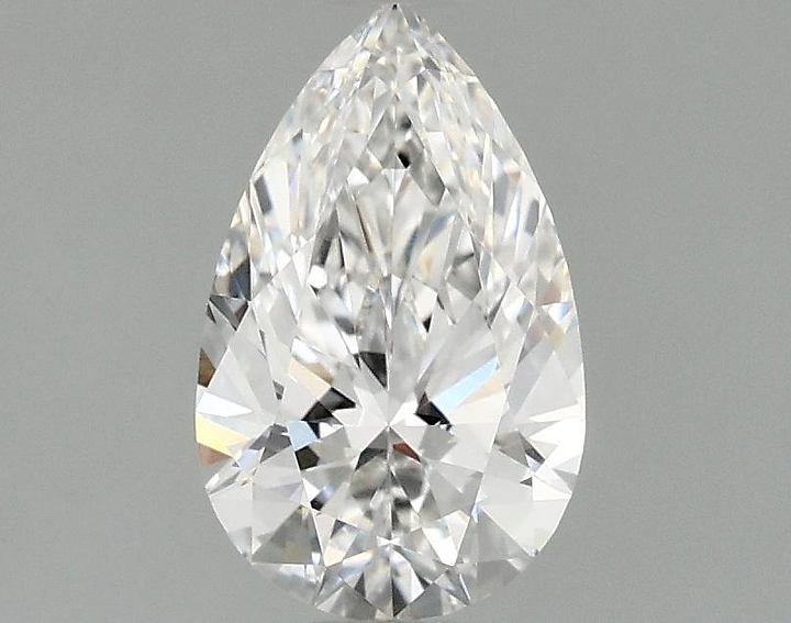 1.05 Carat Pear Shaped Ideal Cut VVS2 IGI Certified Lab Grown Diamond