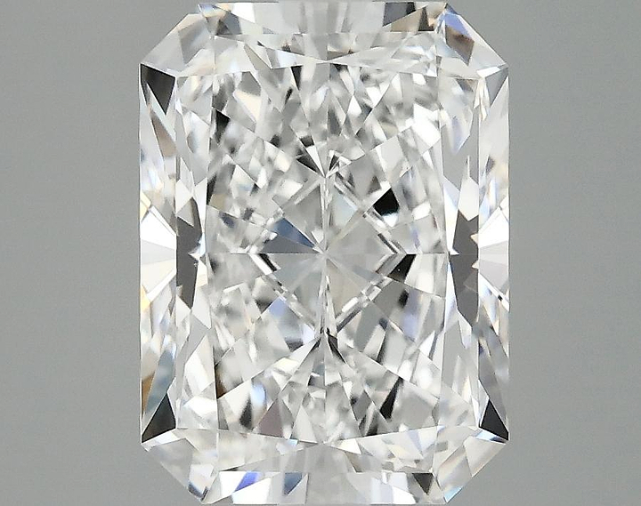 3.44 Carat Radiant Shaped Excellent Cut VVS2 IGI Certified Lab Grown Diamond