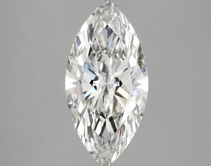 2.1 Carat Marquise Shaped Ideal Cut VS1 IGI Certified Lab Grown Diamond