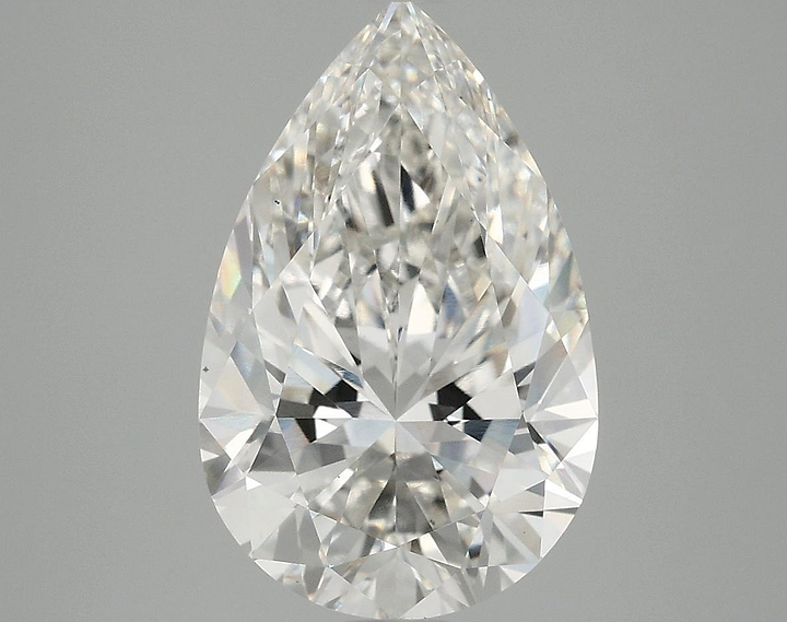 4.09 Carat Pear Shaped Ideal Cut VS1 IGI Certified Lab Grown Diamond