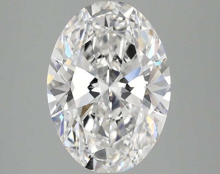 2.92 Carat Oval Shaped Ideal Cut VVS2 IGI Certified Lab Grown Diamond