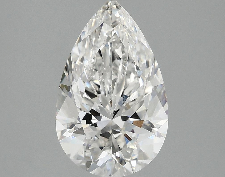 2.56 Carat Pear Shaped Ideal Cut VS1 IGI Certified Lab Grown Diamond