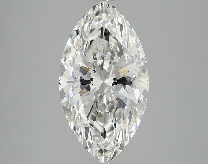 3.52 Carat Marquise Shaped Excellent Cut VS2 IGI Certified Lab Grown Diamond