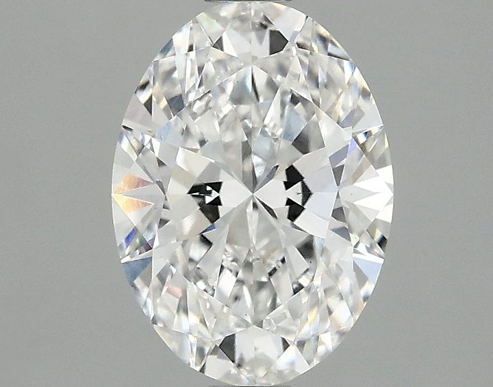 1.55 Carat Oval Shaped Excellent Cut VVS2 IGI Certified Lab Grown Diamond