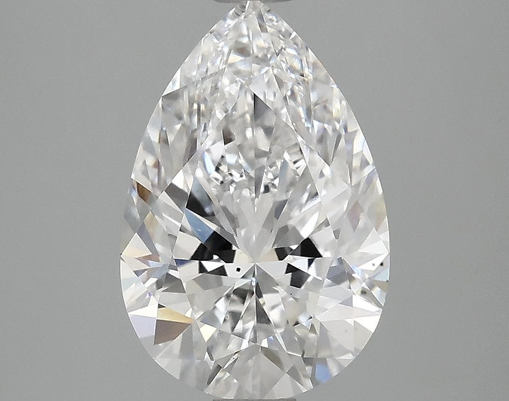 3.09 Carat Pear Shaped Excellent Cut VS2 IGI Certified Lab Grown Diamond