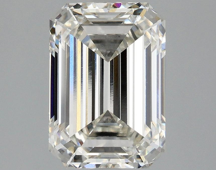3.03 Carat Emerald Shaped Ideal Cut VS1 IGI Certified Lab Grown Diamond