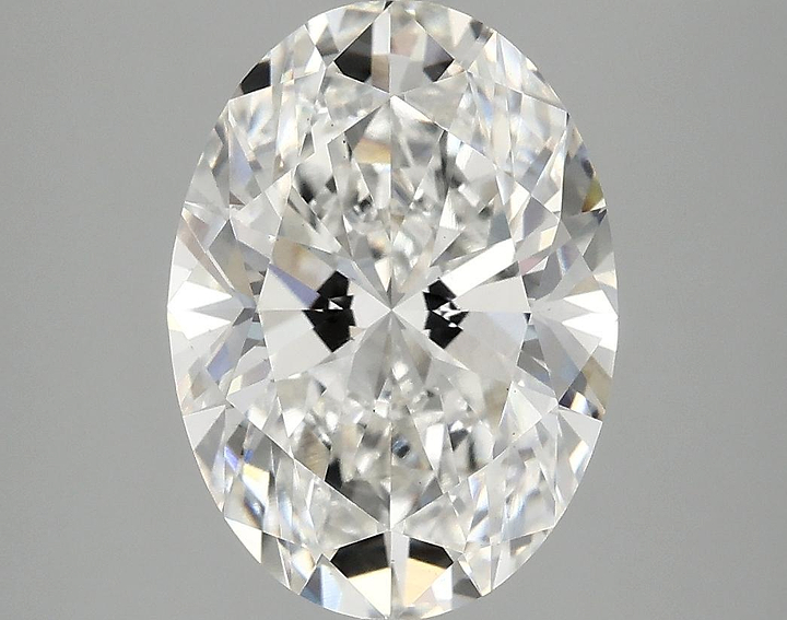 3.76 Carat Oval Shaped Ideal Cut VS2 IGI Certified Lab Grown Diamond