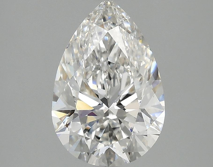 2.03 Carat Pear Shaped Excellent Cut VS1 IGI Certified Lab Grown Diamond