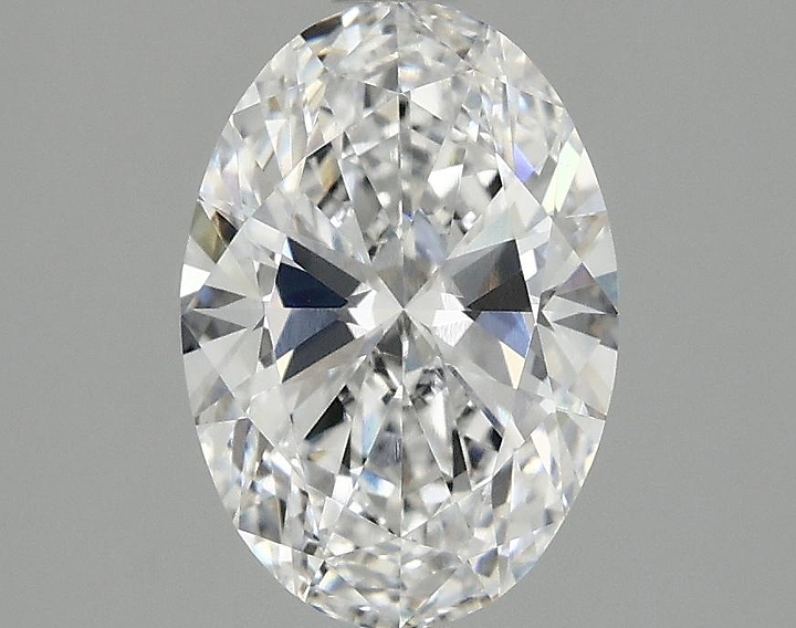 2.0 Carat Oval Shaped Ideal Cut VVS2 IGI Certified Lab Grown Diamond