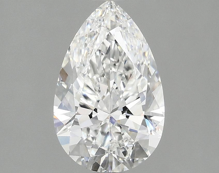 1.56 Carat Pear Shaped Ideal Cut VVS2 IGI Certified Lab Grown Diamond