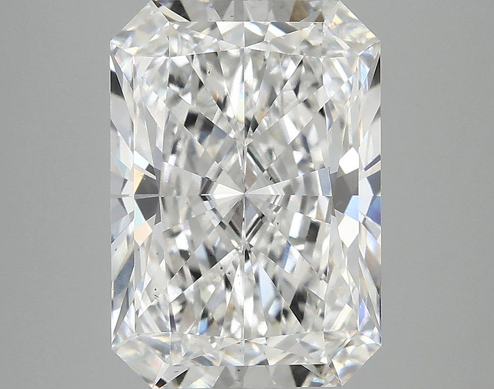 5.09 Carat Radiant Shaped Ideal Cut VS2 GSI Certified Lab Grown Diamond