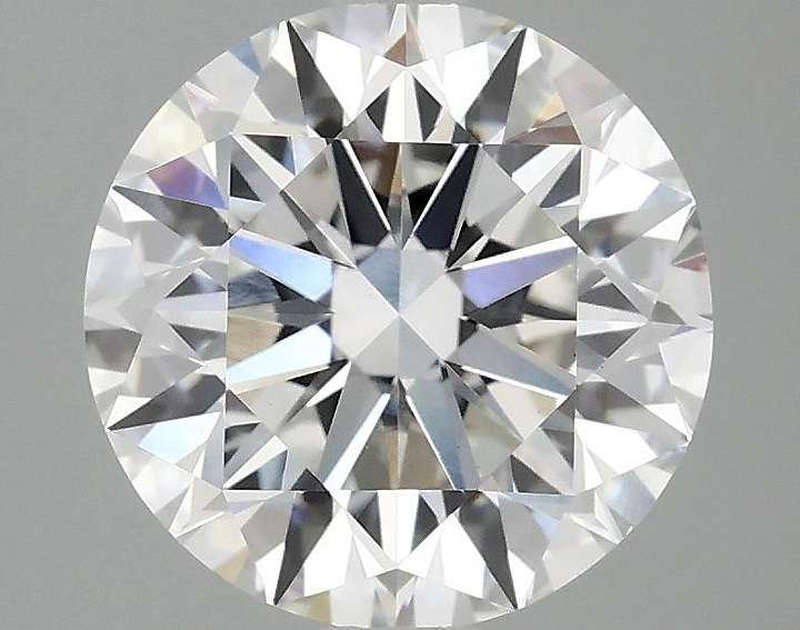 2.97 Carat Round Shaped Excellent Cut VVS2 IGI Certified Lab Grown Diamond