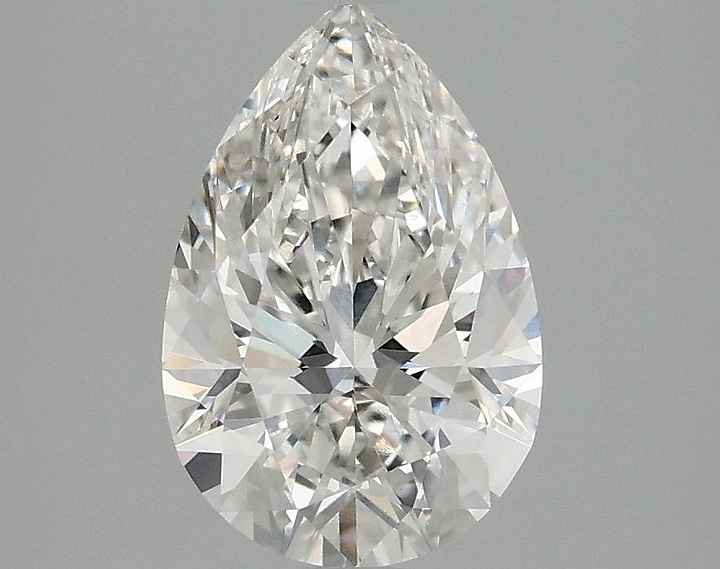 2.02 Carat Pear Shaped Excellent Cut VVS2 IGI Certified Lab Grown Diamond