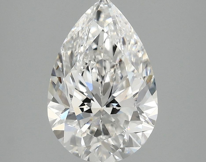 2.51 Carat Pear Shaped Excellent Cut VS1 IGI Certified Lab Grown Diamond