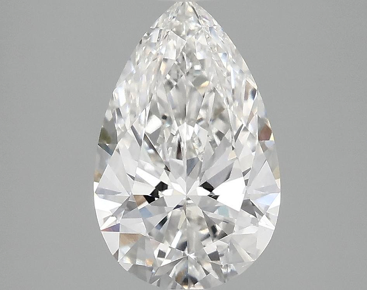 2.03 Carat Pear Shaped Ideal Cut VS1 IGI Certified Lab Grown Diamond