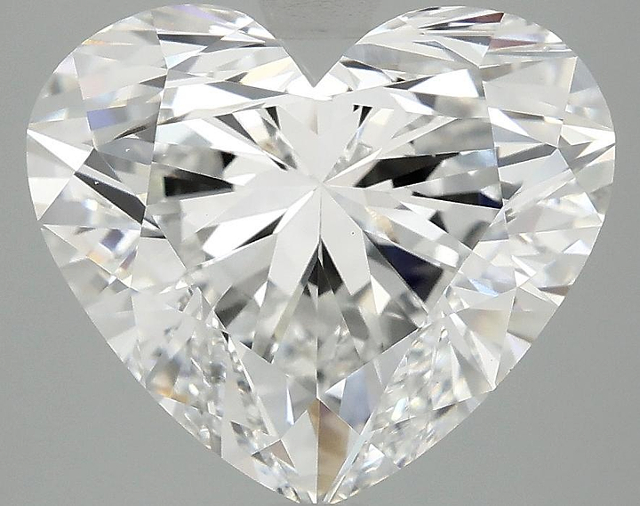 5.1 Carat Heart Shaped Ideal Cut VS1 IGI Certified Lab Grown Diamond