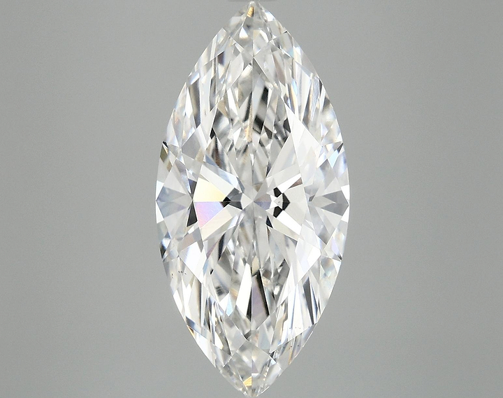5.09 Carat Marquise Shaped Excellent Cut VS1 GSI Certified Lab Grown Diamond