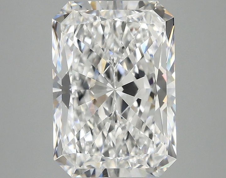 3.97 Carat Radiant Shaped Ideal Cut VVS2 IGI Certified Lab Grown Diamond