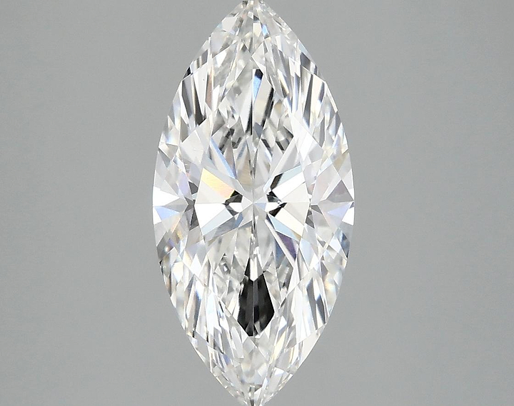 2.1 Carat Marquise Shaped Excellent Cut VS1 IGI Certified Lab Grown Diamond