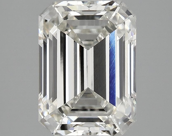 3.09 Carat Emerald Shaped Excellent Cut VS1 IGI Certified Lab Grown Diamond