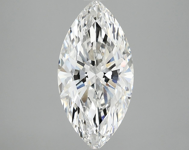 3.06 Carat Marquise Shaped Ideal Cut VS1 IGI Certified Lab Grown Diamond