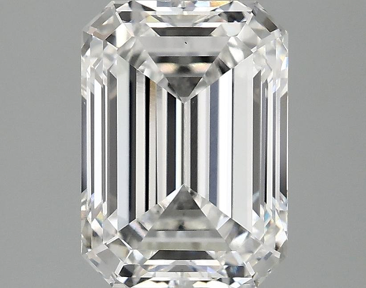 3.04 Carat Emerald Shaped Excellent Cut VS2 IGI Certified Lab Grown Diamond