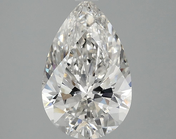 2.51 Carat Pear Shaped Ideal Cut VS2 IGI Certified Lab Grown Diamond
