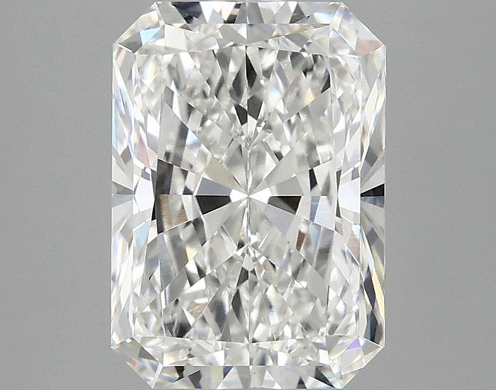 3.06 Carat Radiant Shaped Ideal Cut VVS2 IGI Certified Lab Grown Diamond