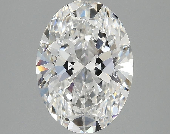2.42 Carat Oval Shaped Ideal Cut VVS2 IGI Certified Lab Grown Diamond
