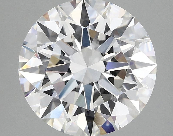 3.06 Carat Round Shaped Ideal Cut VVS2 IGI Certified Lab Grown Diamond