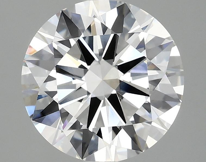2.54 Carat Round Shaped Excellent Cut VVS2 IGI Certified Lab Grown Diamond