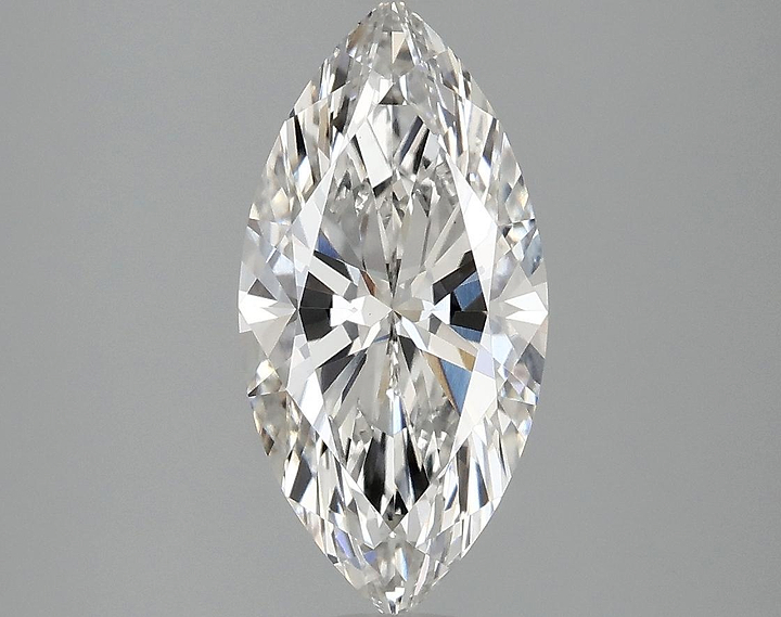 2.1 Carat Marquise Shaped Ideal Cut VVS2 IGI Certified Lab Grown Diamond