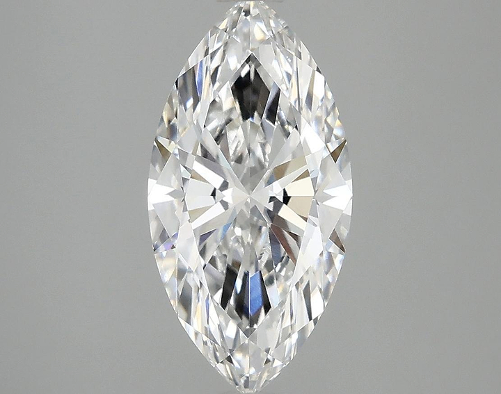 2.08 Carat Marquise Shaped Ideal Cut VVS2 IGI Certified Lab Grown Diamond